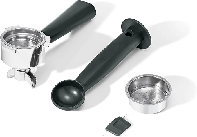 Beautiful 20-Bar Slim Espresso Machine | Single & Double Shot Programmable Brewing, Compact 4.7-in Width, Stainless Cup Warmer, Auto Shut-Off, 50 oz Tank (Rose)