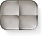 Stainless Steel Bento Box Lunch and Snack Container for Kids and Adults, 4 Sections