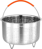 Steamer Basket for Instant Pot, Stainless Steel Vegetable Steamer Basket Insert for Pots (3qt)