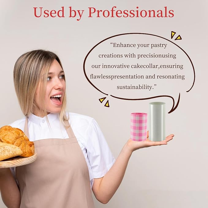 Cake Collar, Transparent Cake Rolls, Clear Cake Strips, DIY Acetate Sheet, Surrounding Edge for Baking Decorate, Chocolate Mousse Cake Elegant Cake Wrapping 8X394 inch
