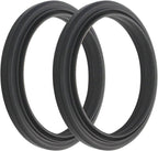 58mm Silicone Steam Ring 2 Pack for Delonghi Espresso Machine Steam Seal Ring Head Filter Silicone Gasket for D'Lh Espresso Machine Parts EC685 EC680 EC695 EC820 EC850 EC860 EC9335M EC9355M EC9665M