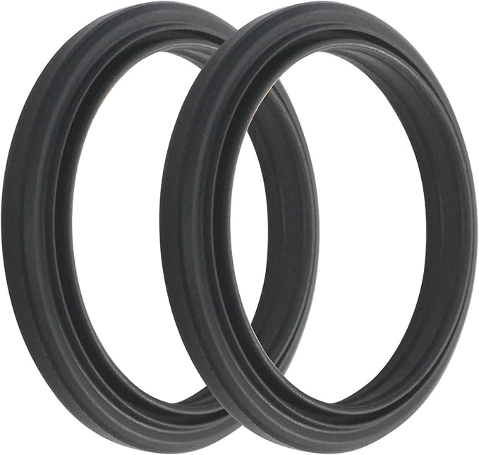 58mm Silicone Steam Ring 2 Pack for Delonghi Espresso Machine Steam Seal Ring Head Filter Silicone Gasket for D'Lh Espresso Machine Parts EC685 EC680 EC695 EC820 EC850 EC860 EC9335M EC9355M EC9665M