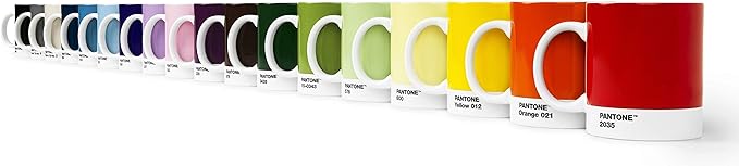 Pantone Porcelain Mugs 375 ml, Porcelain, Light Green 578, 8.4 x 8.4 x 12.1 cm, 101030578