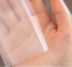 Medium 8X12 Vacuum Food Sealer Bags, Precut, Transparant, Commercial Grade, BPA Free, Heavy Duty, Storage for Meal Meat Vegetables (100 pcs)