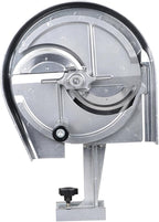 Hakka Commercial Vegetable Slicer Manual Fruit Slicer Potato Tomato Slicing Machine Onion Slicers Stainless Steel Vegetable Cutter for Potato Lemon Tomato Onion, 0.2-10mm Thickness Adjustable