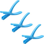 Crawfish Peeler, Sturdy and Practical Crayfish Shelling Device, Convenient and Smart Seafood Sheller Tool for Families and Restaurants (Blue, 3 Pcs)