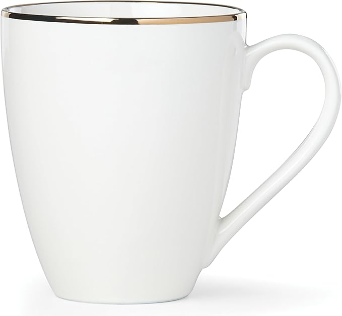 Lenox White Trianna Mug, 0.60 LB