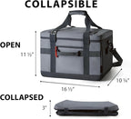 TOURIT Cooler Bag 48/60 Cans Insulated Soft Cooler Large Collapsible Cooler Bag 32/40L Lunch Coolers for Picnic, Beach, Work, Trip