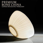 KINGSTONE 12-Piece Bone China Dinnerware Set with 20-Piece flatware, White Lightweight Porcelain Service for 4, for Family Dining, Restaurants, Gifting，Microwave and Dishwasher Safe