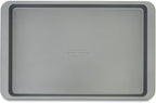 KitchenAid Premium Aluminized Steel Baking Sheet, Nonstick, 10x15 Inch, Contour Silver