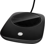 Misby Mug Warmer for Desk Use, Auto Shut Off, Gravity-Induction Warmer for Coffee Lovers - Christmas/Birthday Gift (Deep Black)