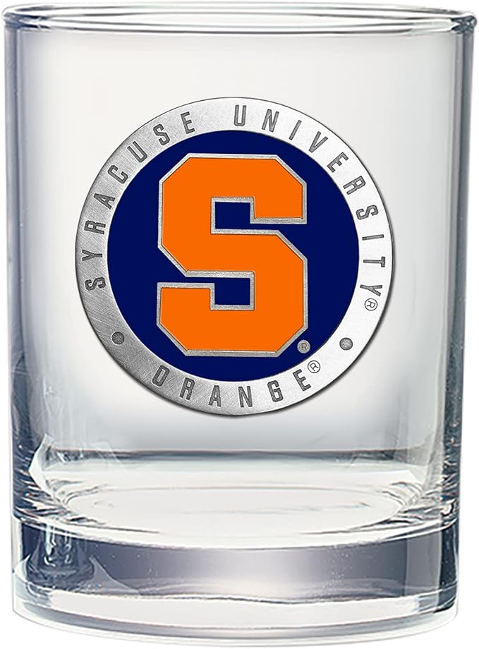 Heritage Pewter Syracuse Double Old Fashion | Double Rocks Glass 14 OZ for Liquor | Expertly Crafted Pewter Glass