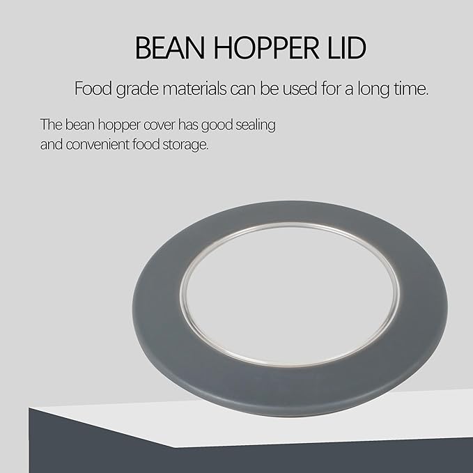 1 Pcak Bean Hopper Lid for Breville Barista Espresso Machines Replacement Part,Coffee Bean Replacement Lid on Coffee Maker, Replacement part number BES870/05.3