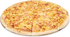 Restaurantware Met Lux 14 Inch Commercial Pizza Pan 1 Coupe Style Pizza Cooking Tray - Heavy-Duty 18-Gauge Aluminum Round Baking Tray Oven-Baking For Pizzas & More
