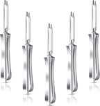 Mudder 5 Pieces Stainless Steel Fruit Vegetable Rotary Peeler Carrots Potatoes Peeling Tools for Home and Kitchen
