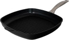 Swiss Diamond Nonstick Hybrid Ceramic and Diamond-Infused Square Grill Pan PFAS- and PFOA-free, Dishwasher & Oven Safe Up To 500 °F, 11 x 11-Inches