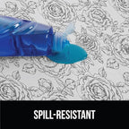 GORILLA GRIP DripGuard Drawer and Shelf Liner for Cabinet, Slip Resistant Non Adhesive Protection for Kitchen, BPA Free Smooth Surface Plastic Liners for Cabinets, Drawers, 12x120 Inch, Vintage Rose