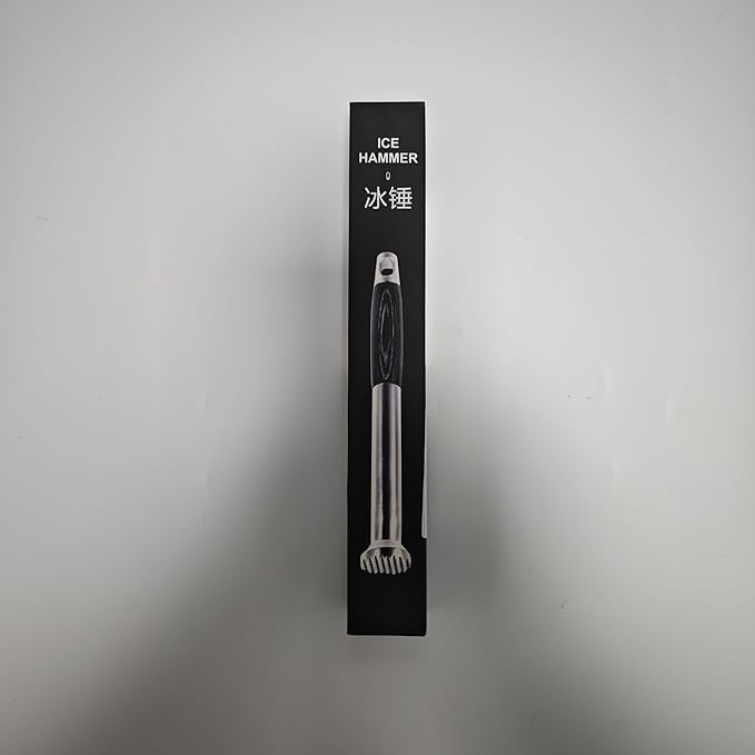 304 Stainless Steel Cocktail Muddler -26cm/10inch Professional Bar Tool with Non-Slip Wooden Grip Product Features