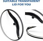 SCVP609-KLS Oval Glass Lid Replacement for Rival Crock Pot & Slow Cooker