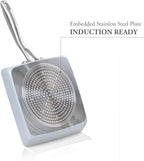 TECHEF - CeraTerra Ceramic Nonstick Tamagoyaki Japanese Omelette Pan/Egg Pan Skillet, (PTFE, PFAS, and PFOA Free), Induction-Ready, Made in Korea