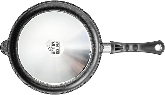 AMT Gastroguss The World´s Best Pan* *[...] Frying Pan, Diameter 26 cm, Height 5 cm, Suitable for Induction cookers, Lotan® Non-Stick Coating for Fat-Free-Frying, AMZN-I-526-US