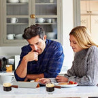 1 Pack Double Spouts Measuring Triple Pitcher Milk Cup with Wood Handle 75ML Espresso Shot Glasses Parts Clear Glass By BCnmviku