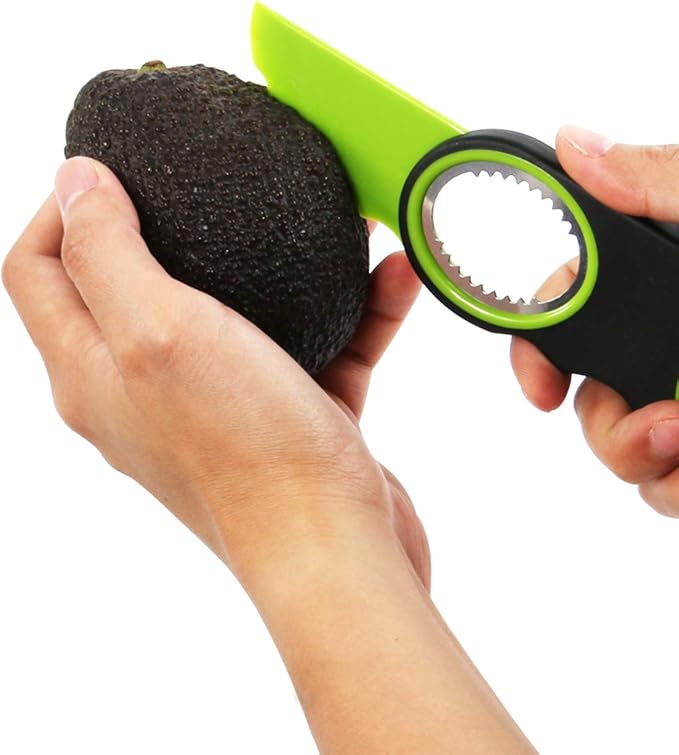 Aichoof 3 in 1 Avocado Slicer,Dishwasher Safe