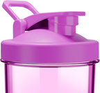 Electric Shaker Bottle USB C Rechargeable Protein Shaker Bottle Shaker cups for Protein Shakes Mixer with 24oz BPA Free Tritan Meal Replacement Shakes Made with Tritan Portable Blender Cup (Purple)