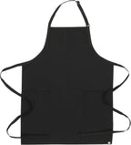 Chef Works Unisex Two Patch Pocket Bib Apron