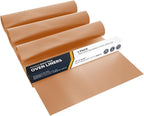 Oven Liners for Bottom of Oven - 3 Pack Large Heavy Duty Mats, 16.25”x23” NonStick Reusable Liner for Electric, Gas, Toaster Grills - BPA & PFOA Free Kitchen Accessory to Keep Appliance Clean (Copper)