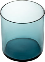 Restaurantware-Vetri 10 Ounce Old Fashioned Glasses, 24 Dishwashable Whiskey Glasses - No-Lead, Durable, Blue Glass Tumblers For Scotch, For Drinking Liquor, Cocktail, Bourbon, Cognac, And More