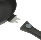 Oster SmartHandle 2-Piece Fry Pan Set, 11-Inch & 9-Inch Nonstick Skillets with Removable Handle – Oven & Dishwasher Safe, Space-Saving Cookware