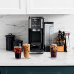 Ninja | Drip Coffee Maker | DualBrew Pro Hot & Iced Coffee | Compatible with K-Cup Pods | 3 Brew Styles (Classic, Rich, & Iced) | 70oz Removable Reservoir & Dishwasher Safe | Black | 14-Cup (Renewed)