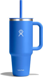Hydro Flask 40 Oz Travel Tumbler with Handle, Lid and Straw - Insulated Stainless Steel in Cascade