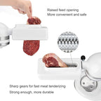 [UPGRADE] Meat Tenderizer Attachment for All KitchenAid Household Stand Mixers- Mixers Accesssories Meat Tenderizers No More Jams and Break
