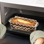 HARIO HPND-85-BK Heat Resistant Glass, Pound Shape, 28.9 fl oz (850 ml), Buono Kitchen Au Gratin Dish, Made in Japan