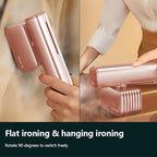 Steamer for Clothes Steamer, Fashion Portable Handheld Garment Steamer, 0.8lbs Lightly, 15s Fast Heat-up, 10 Minutes of Continuous Steam, Light Mini Steam Iron for travel and home(100-120V)