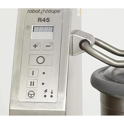 Robot Coupe R45T 2-Speed Vertical Cutter Mixer Food Processor with 47-Quart Stainless Tilt Cutter Bowl