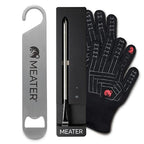 MEATER SE Bundle: Smart Wireless Meat Thermometer for Everyday Cooking with Heat-Resistant Mitts & Bar Blade Opener | Bluetooth Range for Oven, Stovetop, Air Fryer & More | 50+ Recipes in App