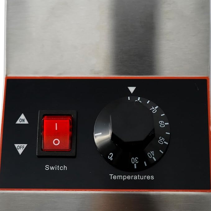 Commercial Electric Sauce Warmer Electric Cheese Sauce Warmer Hot Fudge Warmer Dispenser Cheese Dispenser Warmer with 1 Pump (1 Pump Head)