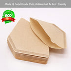 YQL #2 Cone Coffee Filter, 200 Count Coffee Filters 2 Cone Paper, Unbleached Disposable Coffee Filters Fit for Drip Coffee Maker