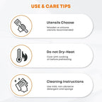 Stanbroil Cooking Griddle Insert for Weber Q200/Q2000 Series Grills, Full Size Nonstick Griddle Plate for Weber Q200, Q220, Q2000, Q2200 Grills