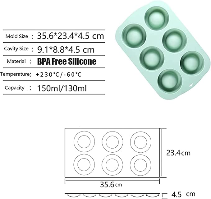 Mousse Cakes Mold Silicone Baking Sheet Pan, 3D Special Shaped Double Sides usable Bakeware Dessert Moulds for Pastry Cupcake Pop Pancake Pudding Jelly Macaron Ice Cream