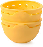 OXO Good Grips 2 Piece Silicone Egg Poaching Set, One Size, Yellow