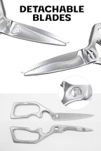 Dalstrong Kitchen Scissors All Purpose- Japanese Stainless Steel - Ambidextrous Kitchen Shears for Food - Detachable - Heavy Duty Scissors Sharp Blade - Herbs, Pizza, Meat Cutting Scissors