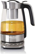 Electric Tea Maker With Variable-Temperature Settings and Keep-Warm Feature