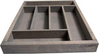 Knork Storage Tray/Flatware Organizer, large, Weathered Gray