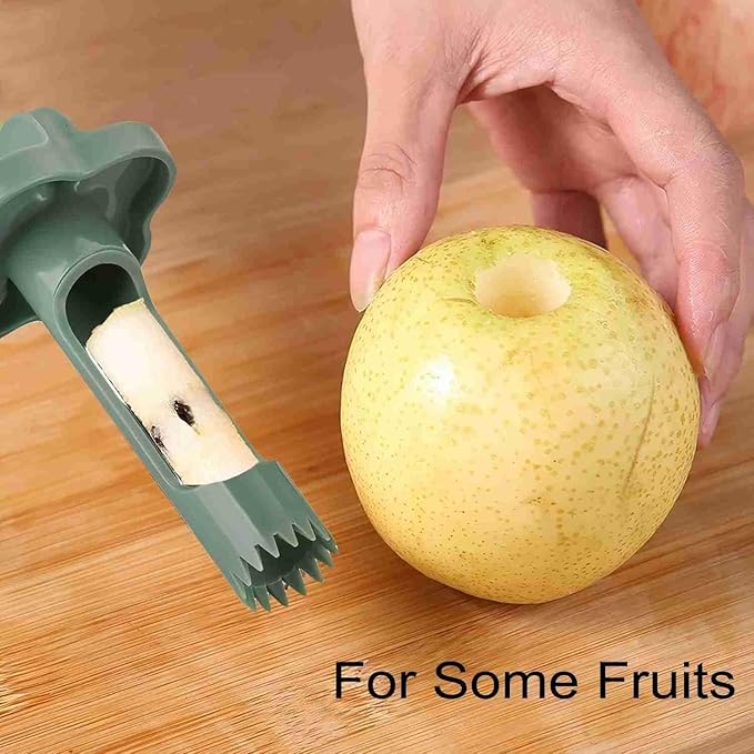 Pepper corer seed remover tool,Upgrade2 in 1 Fruit Pepper Seed Corer Remover,Quickly Cutting and Deseeding Bell Pepper Corer Tool for Vegetables Kitchen Gadget (1 Pcs)
