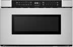 SHARP SMD2440JS Microwave Drawer Oven, 24-inch, 1.2 Cubic Feet, 950 Watt, Angled Touch Control Panel, Stainless Steel