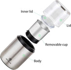 DR MILLS DM-7452 Electric Coffee Grinder,Spice Grinder Electric and chopper,detachable cup, diswash free, Blade & cup made with SUS304 stianlees steel